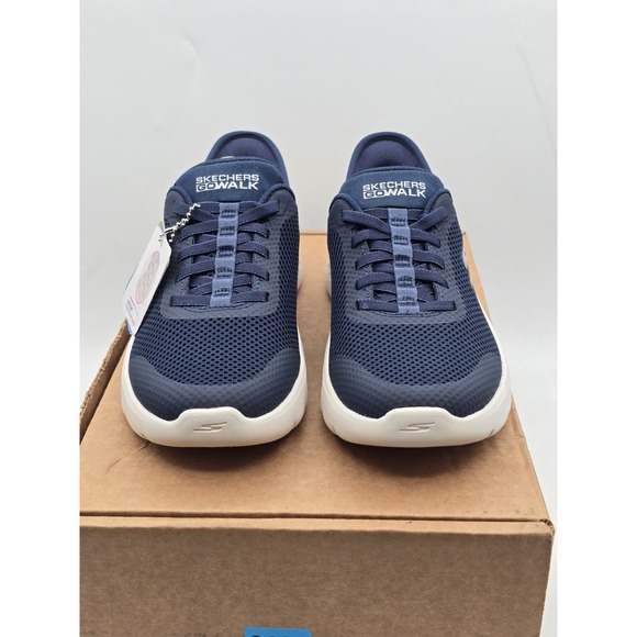 Women Skechers Slip-ins GO WALK Flex Grand Entry Sneakers Sz 5.5 M | 124836/ NVW - Picture 2 of 15